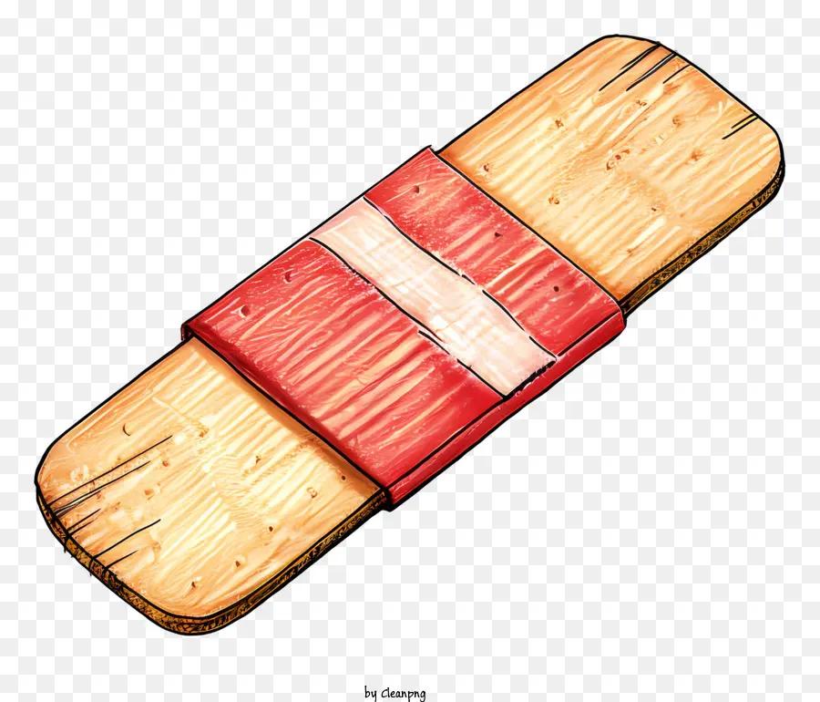 Band Aid，Billetera De Madera PNG