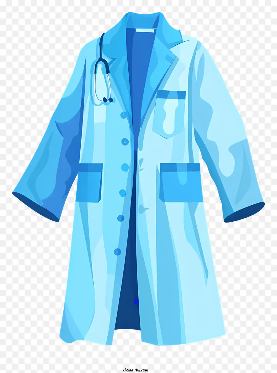 Abrigo Azul，Bata De Laboratorio PNG