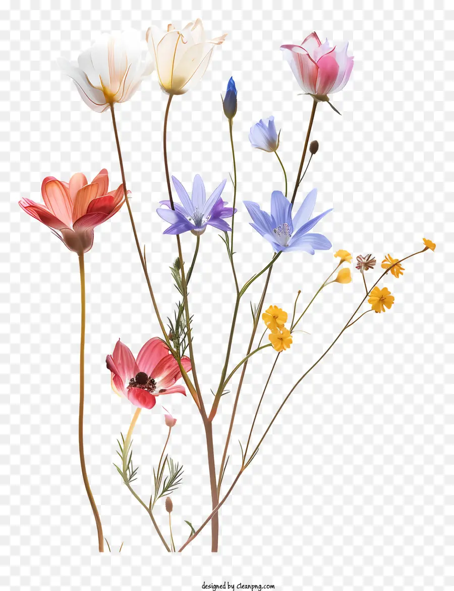 Las Flores De La Primavera，Ramo PNG