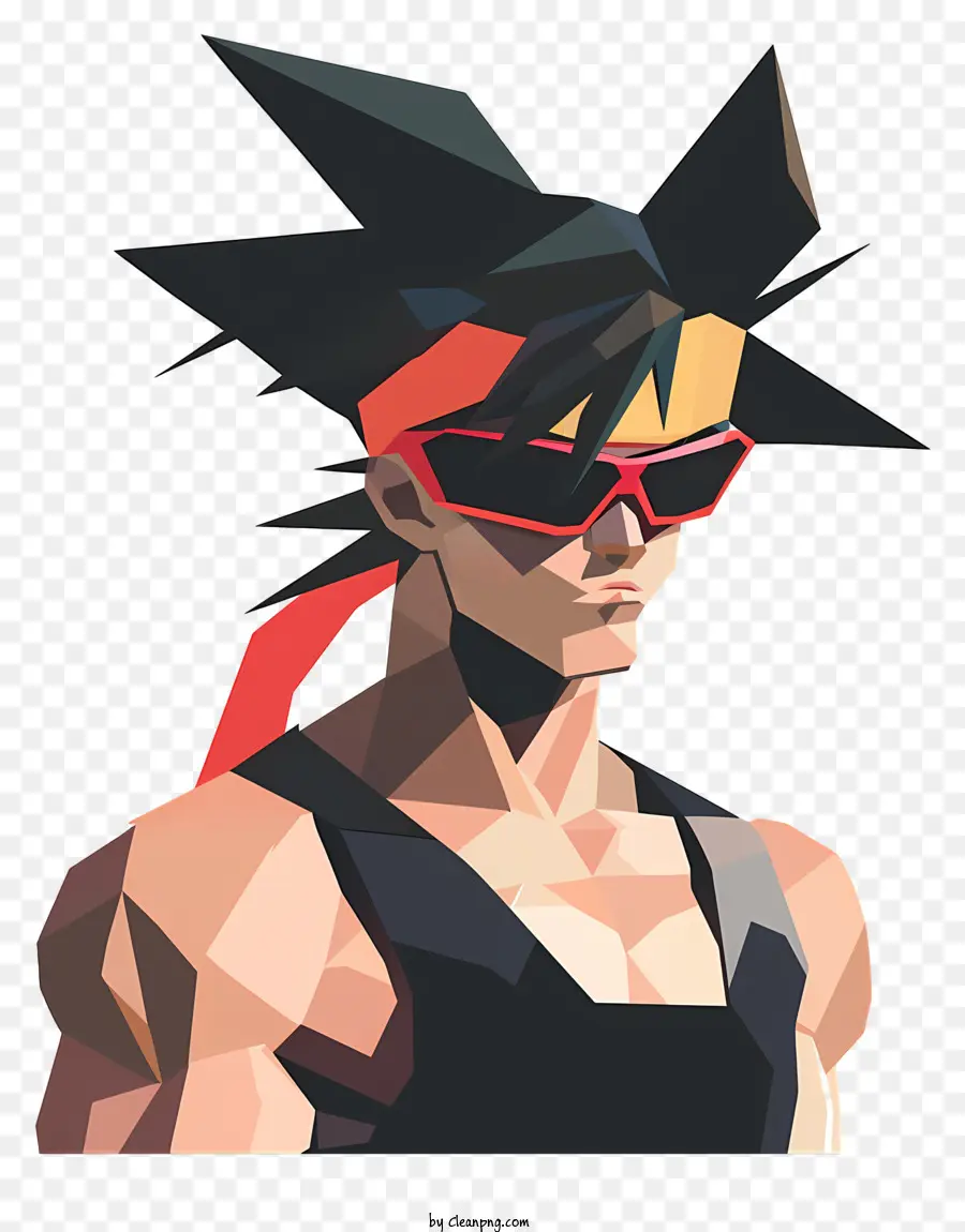 Bola De Dragón Bardock，Personaje De Pelo Puntiagudo PNG