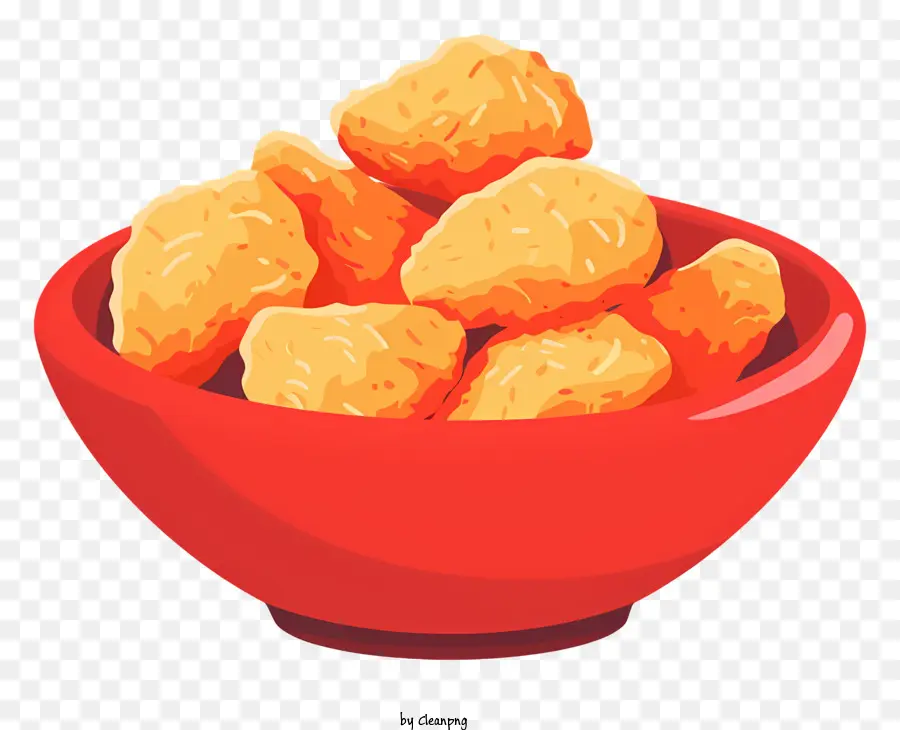 Nuggets De Pollo，El Pollo Frito PNG