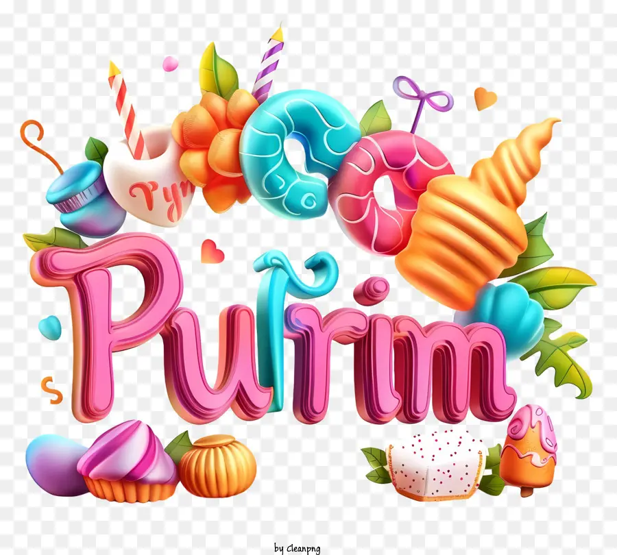 Purim，Pastelería PNG