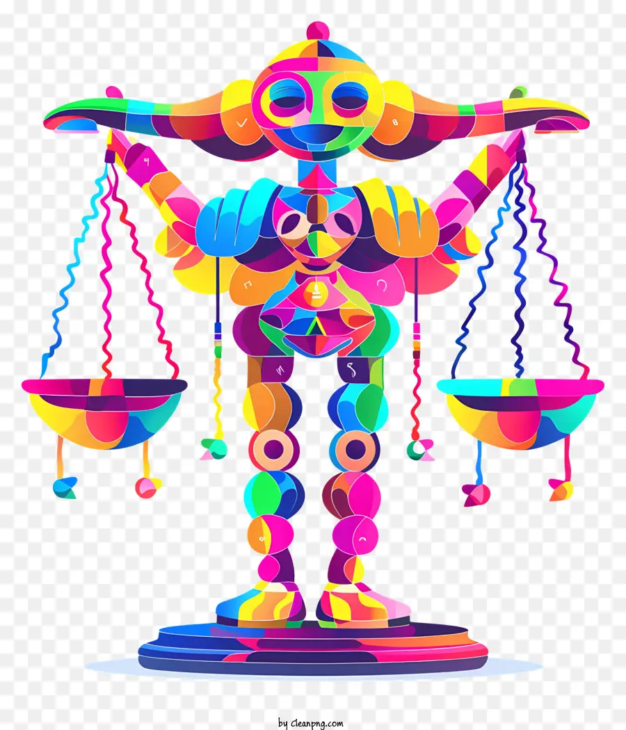 Abstracto Libra，La Justicia PNG