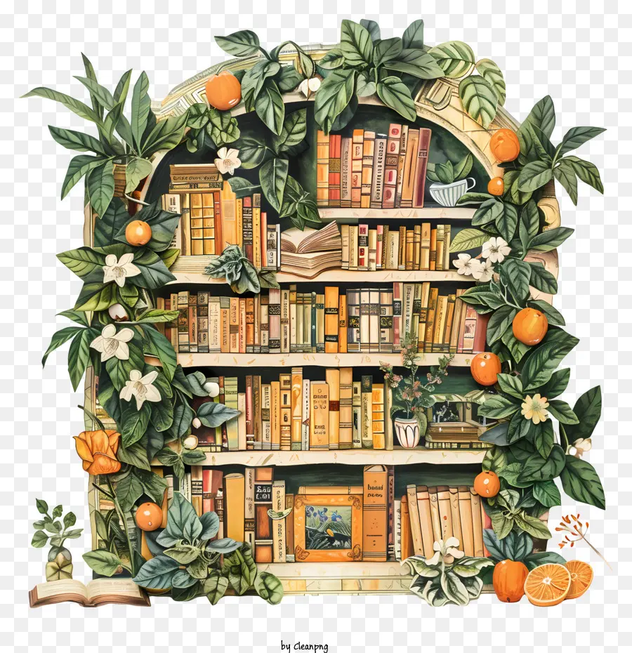 Librería，Estante Para Libros PNG