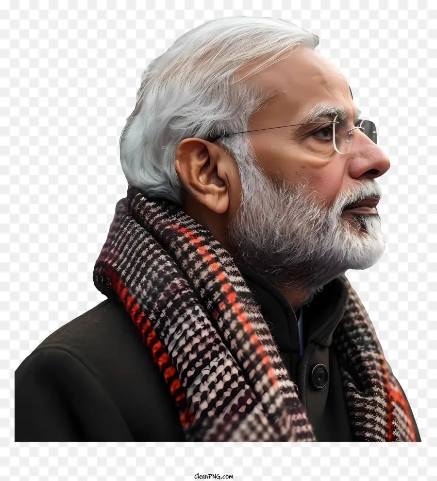 Narendra Modi，Hombre Con Barba PNG