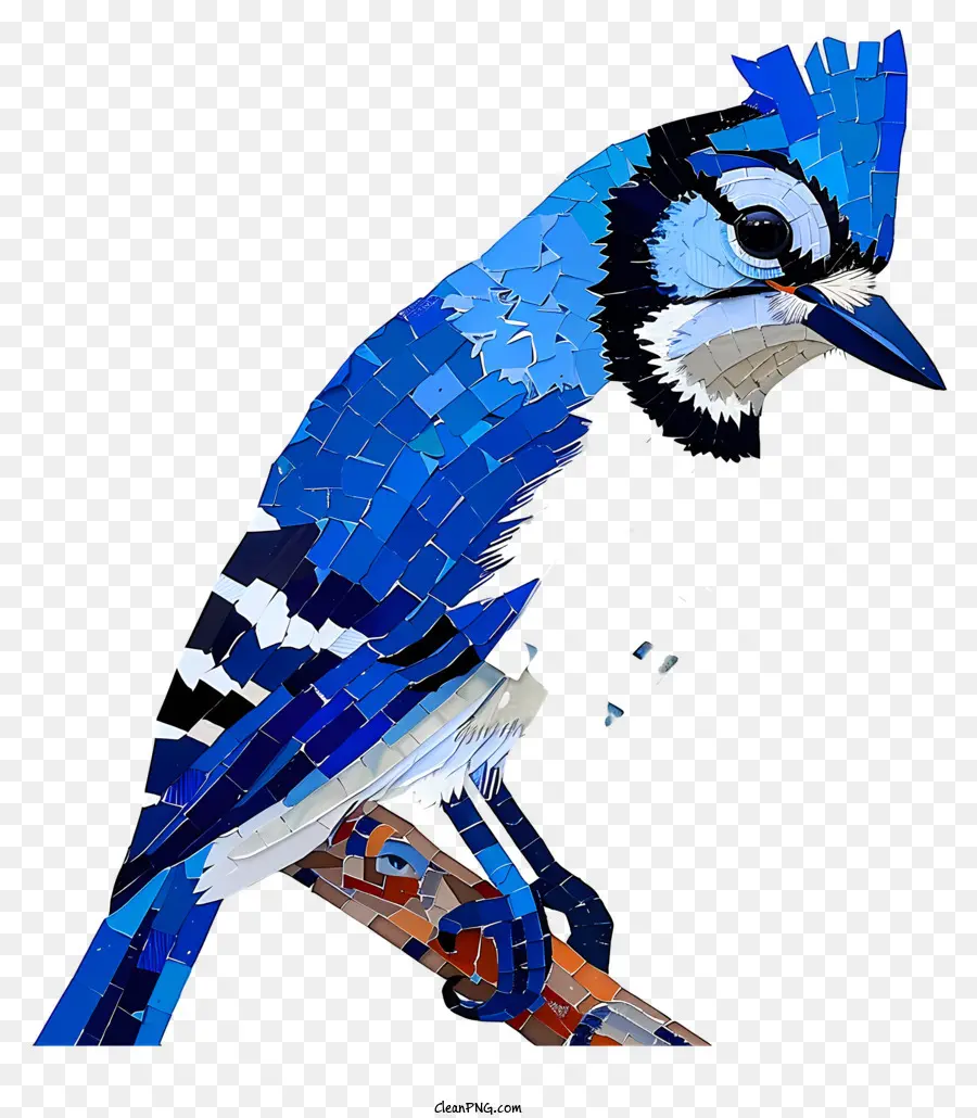 Blue Jay，El Mosaico De Arte PNG