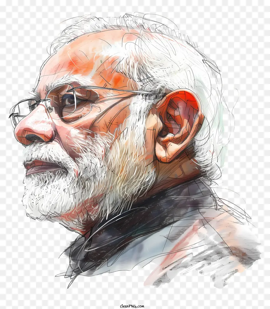 Narendra Modi，Retrato PNG