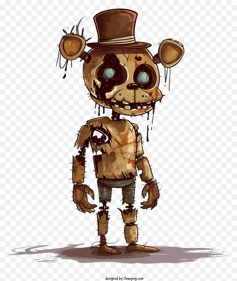 Marchita Freddy，Gótico PNG