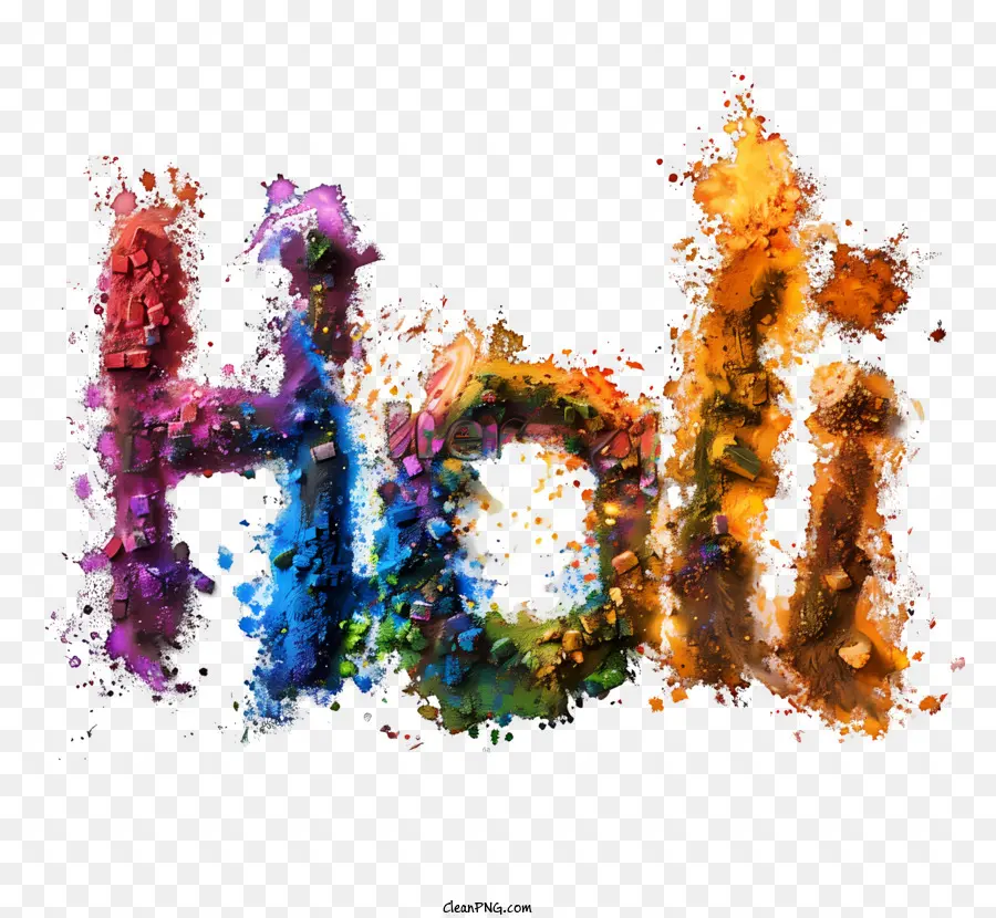 Holi，Abstracto PNG