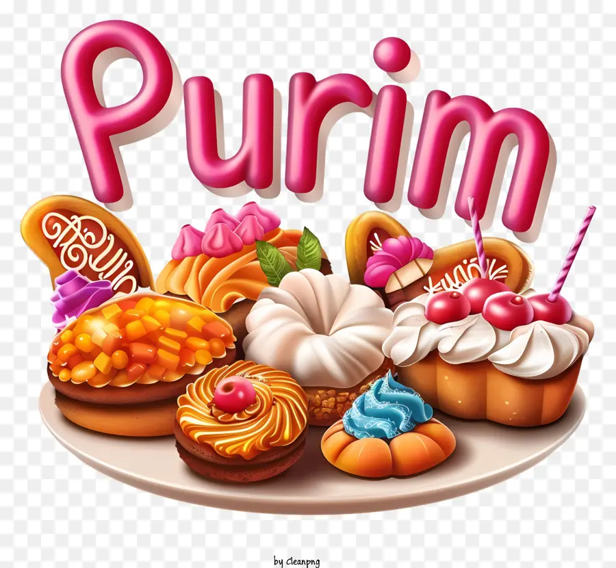 Purim，Pasteles PNG