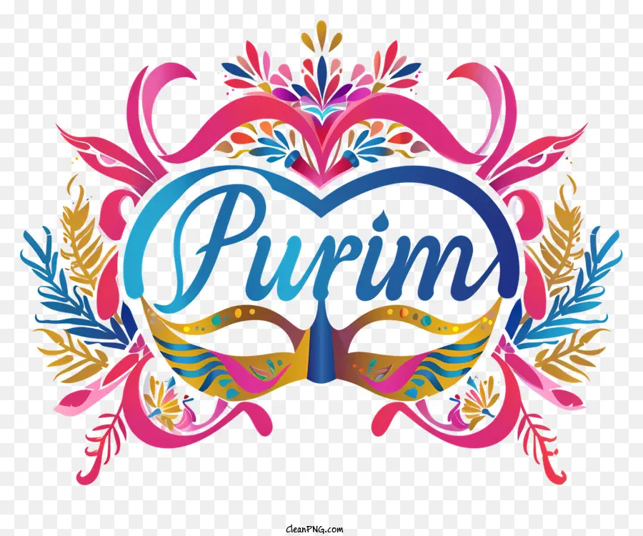 Purim，Mascarilla PNG