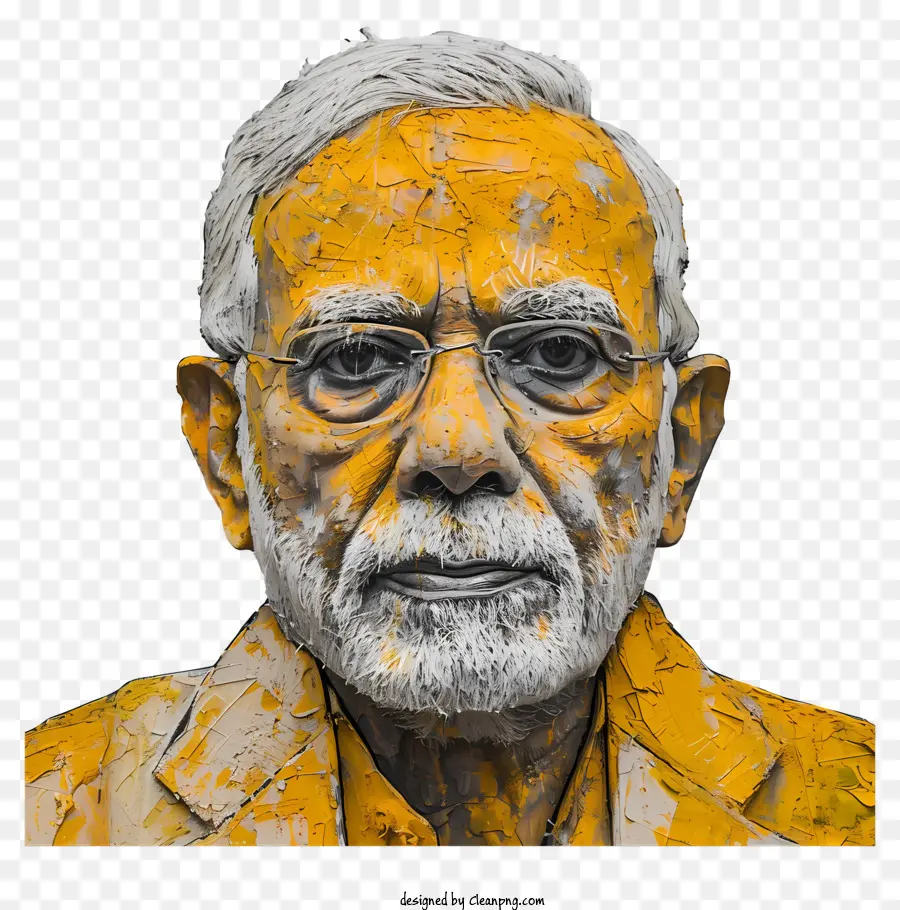 Narendra Modi，Pintura De La Cara PNG