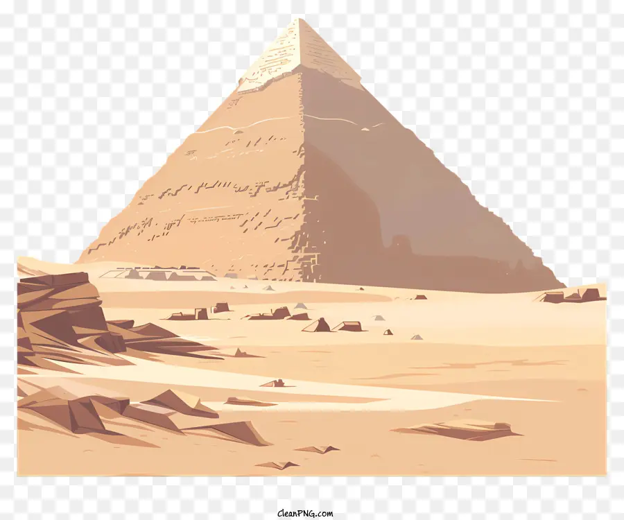Pirámide De Egipto，Pirámide De Arena PNG