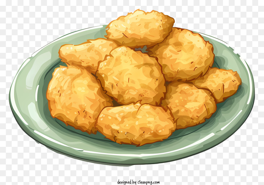 Nuggets De Pollo，Nuggets De Pollo Frito PNG