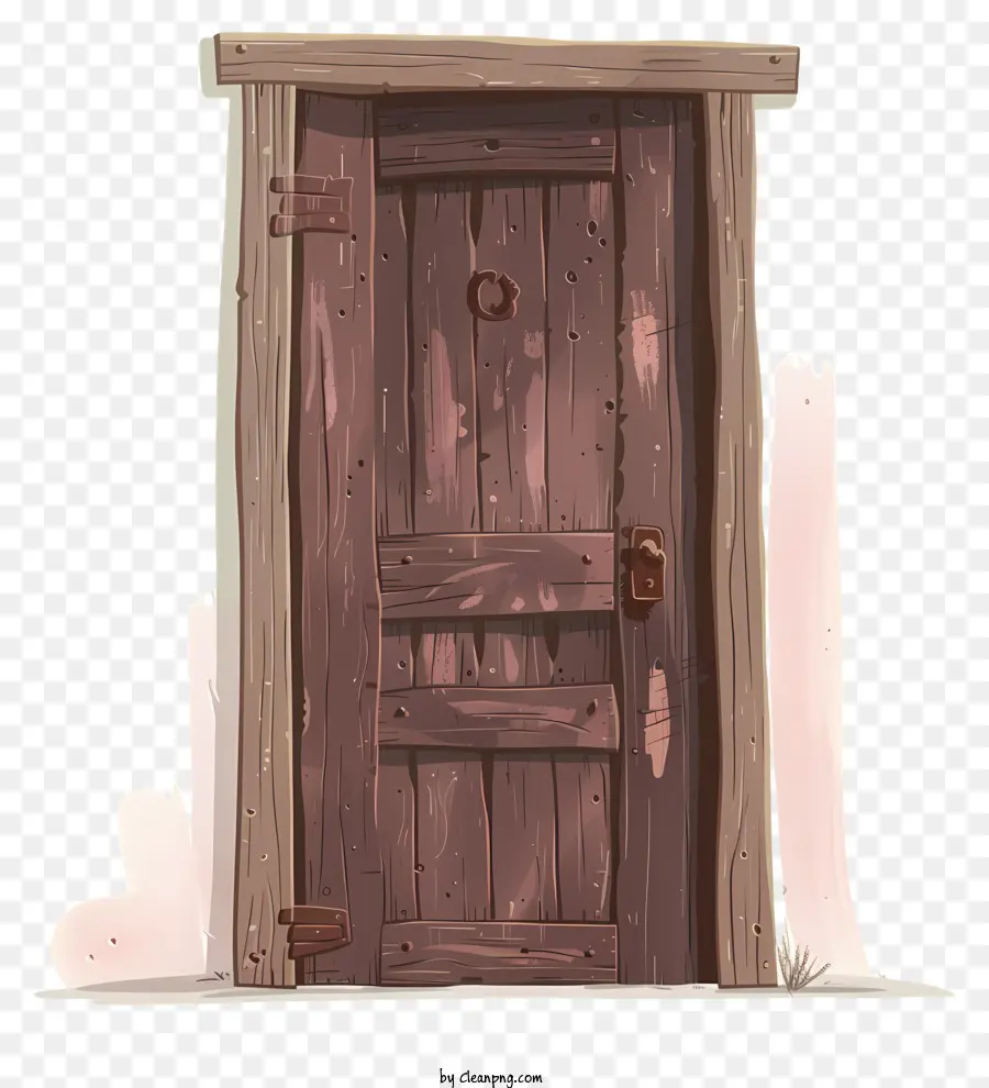 La Puerta De Madera，Ojo De La Cerradura PNG