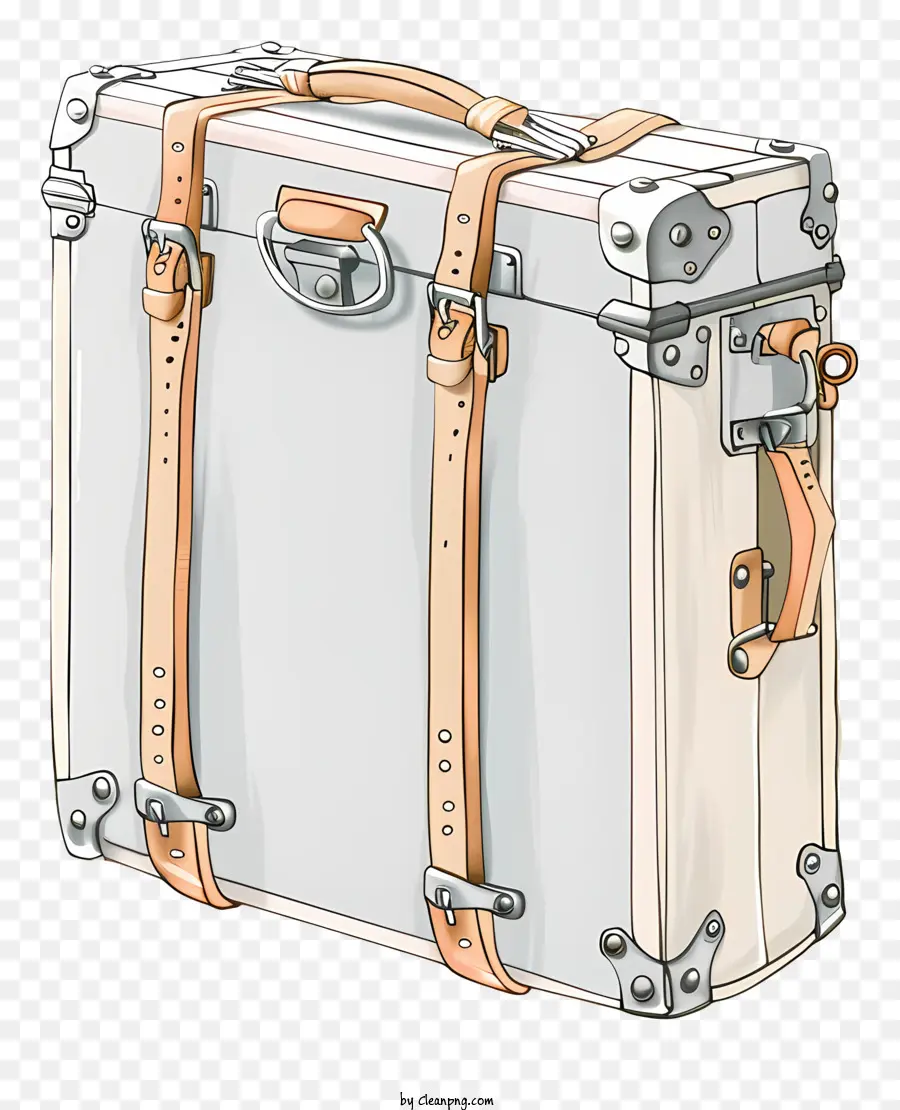 Luggage，Vintage Maleta PNG