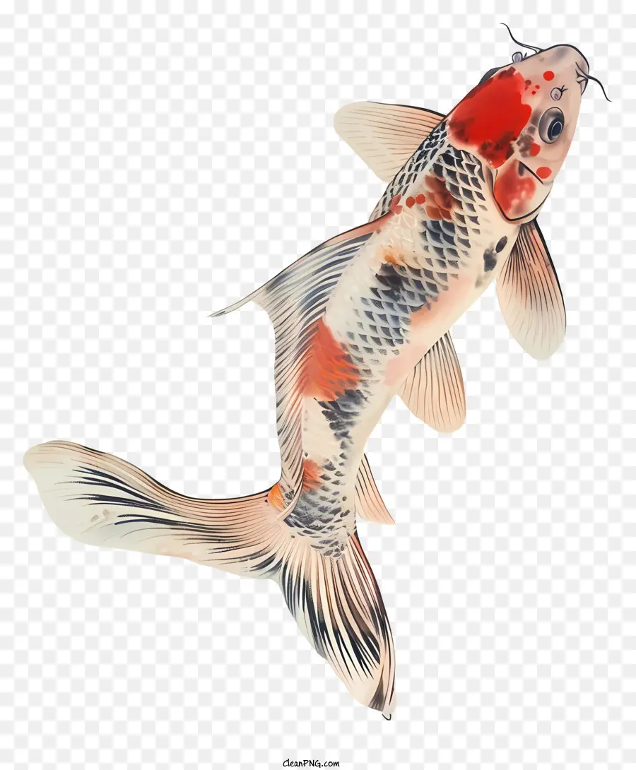 Peces Koi，Estanque PNG