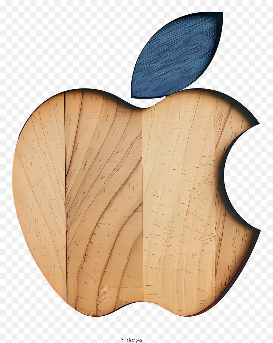 Logotipo De Apple，Manzana De Madera PNG