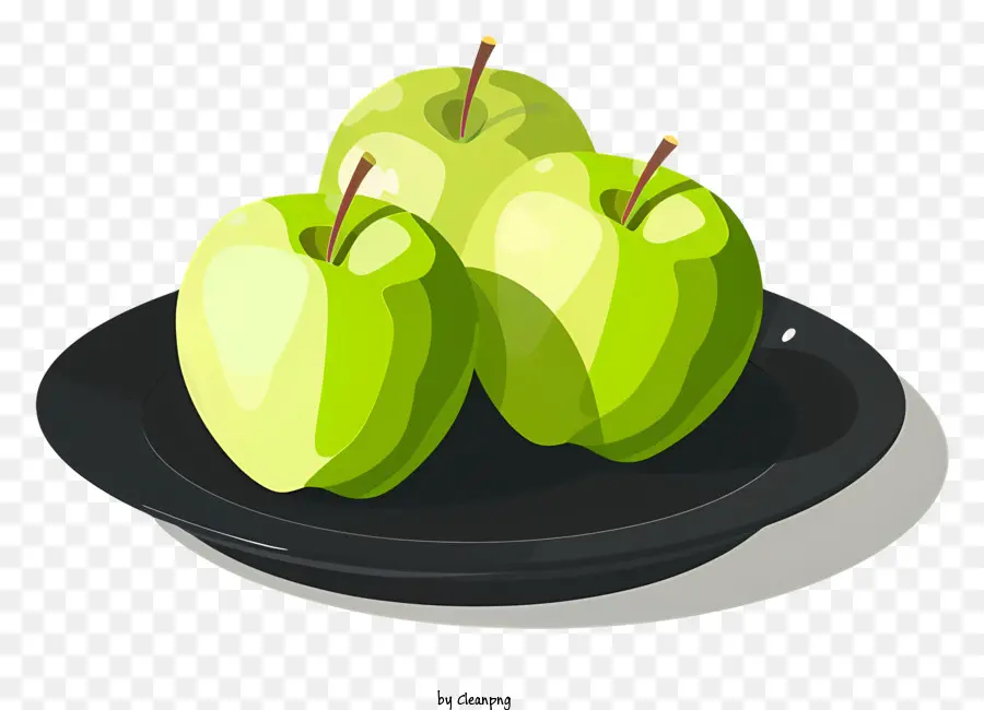 Manzanas Verdes，Placa PNG