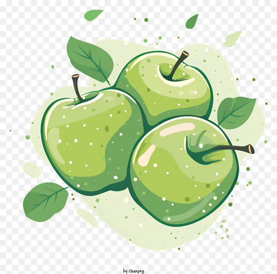 Manzanas Verdes，Fruta Fresca PNG