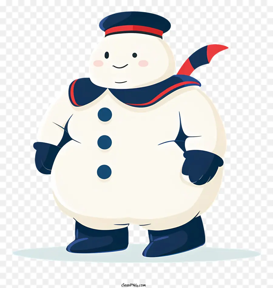 Stay Puft Malvavisco Hombre，Muñeco De Nieve De Dibujos Animados PNG