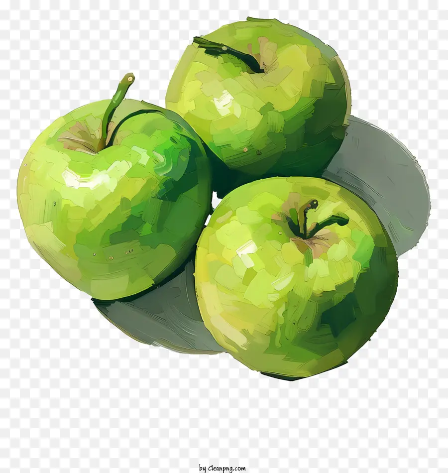 Manzanas Verdes，Fruta Fresca PNG