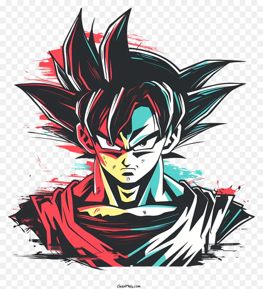 Dragon Ball Bardock，De Cerca PNG