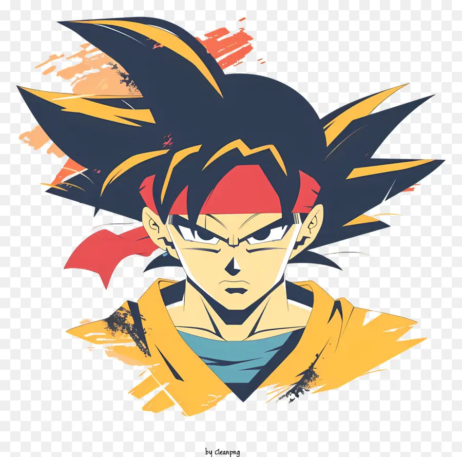 Dragon Ball Bardock，Retrato PNG