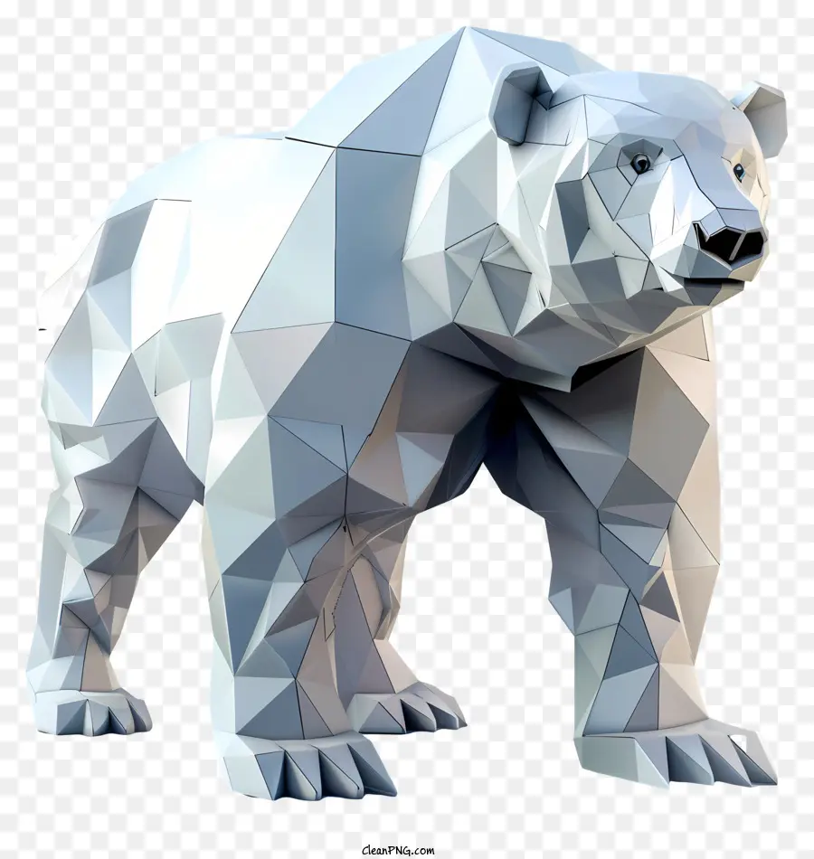 Internacional El Día Del Oso Polar，Geométrica De Oso PNG