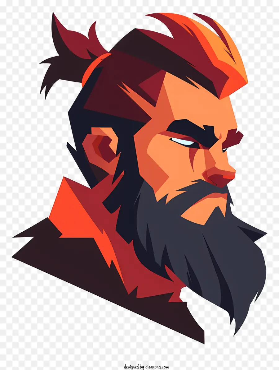 Figura Del Juego，El Hombre Con Barba PNG