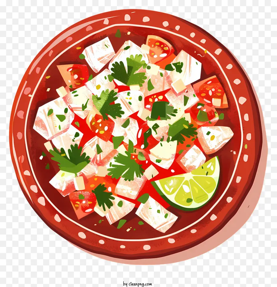 Ceviche，Tazón De Ensalada PNG