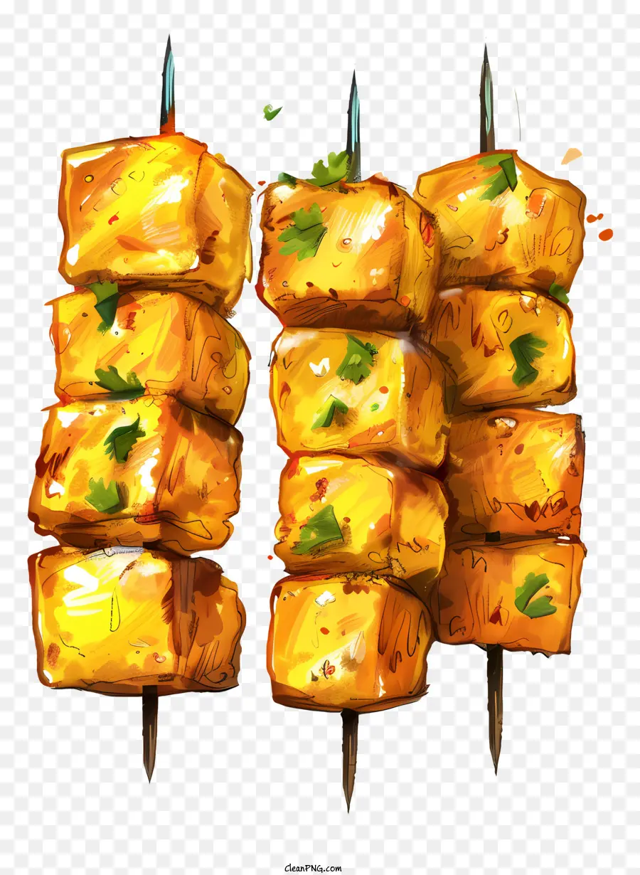 Paneer Tikka，El Pollo Frito PNG