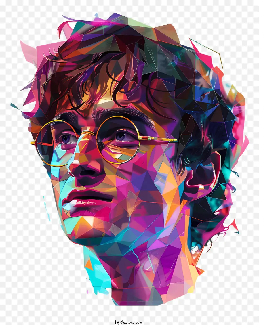 Harry Potter，Retrato Colorido PNG