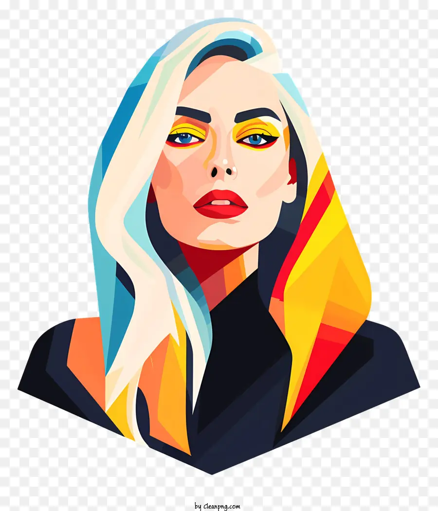 Lady Gaga，El Cabello Rubio PNG