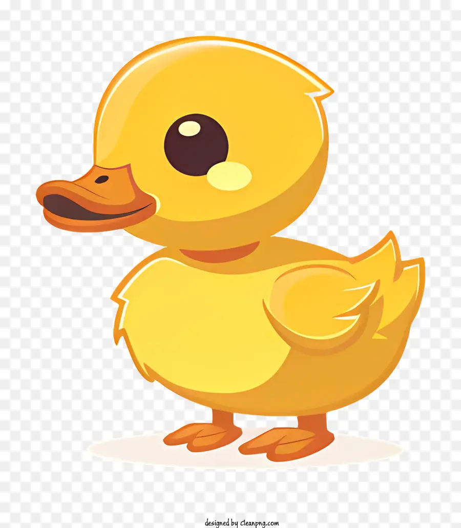 Pato Bebé De Dibujos Animados，Pato Amarillo PNG