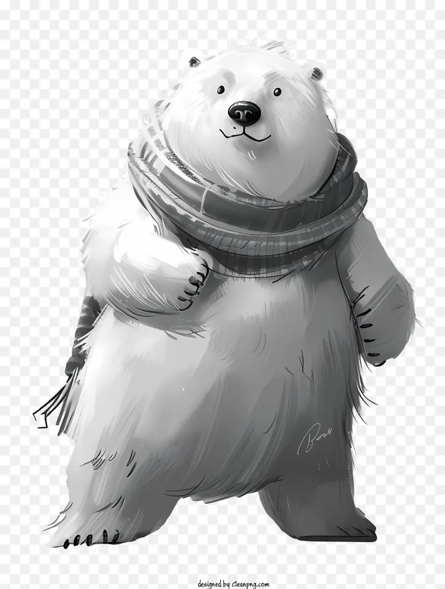 Día Internacional Del Oso Polar，Oso Polar PNG