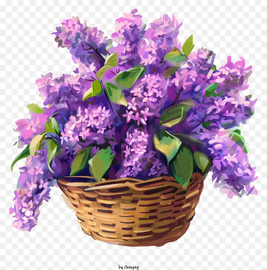 Flores De Color Lila，Lilas PNG