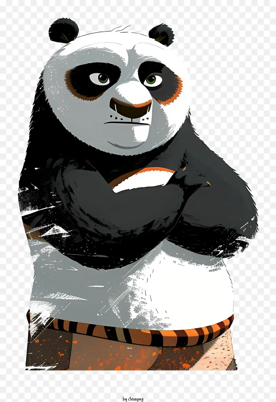 Kung Fu Panda，Oso Panda PNG