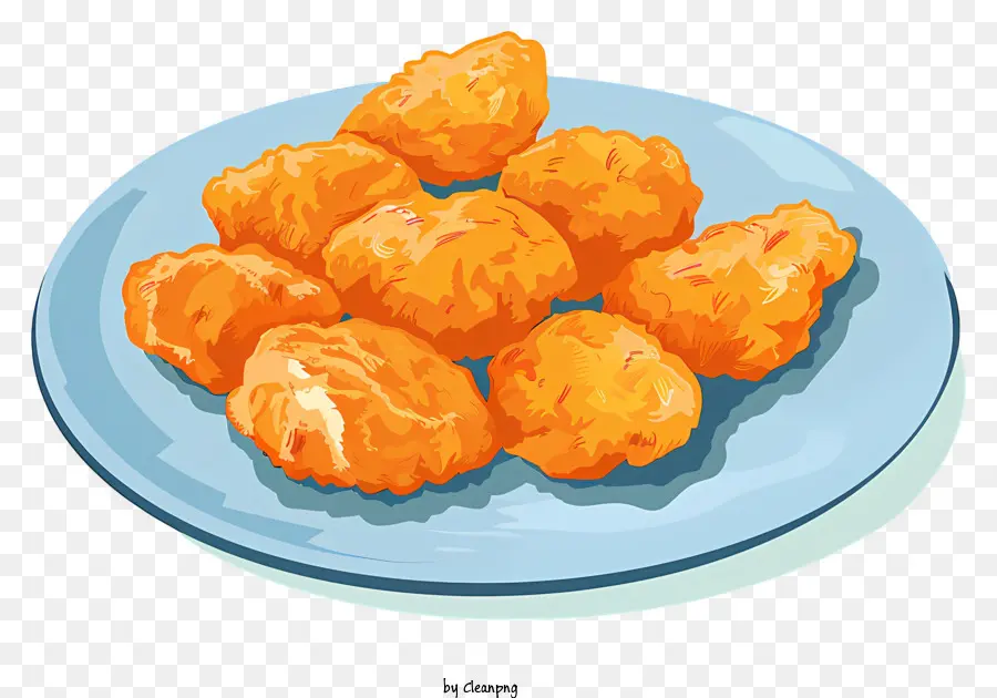 Nuggets De Pollo，Nueces Fritas PNG