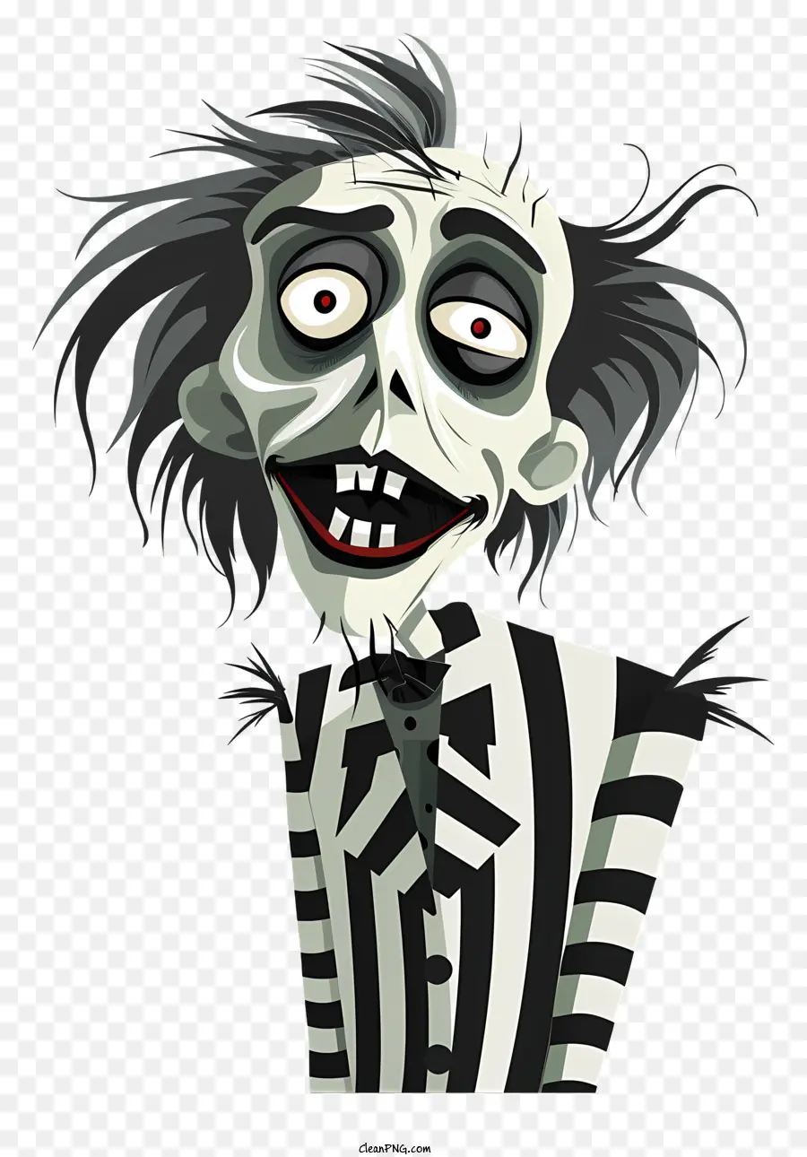 Beetlejuice，Esqueleto PNG