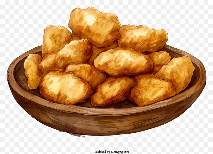 Nuggets De Pollo，Nuggets De Pollo Frito PNG