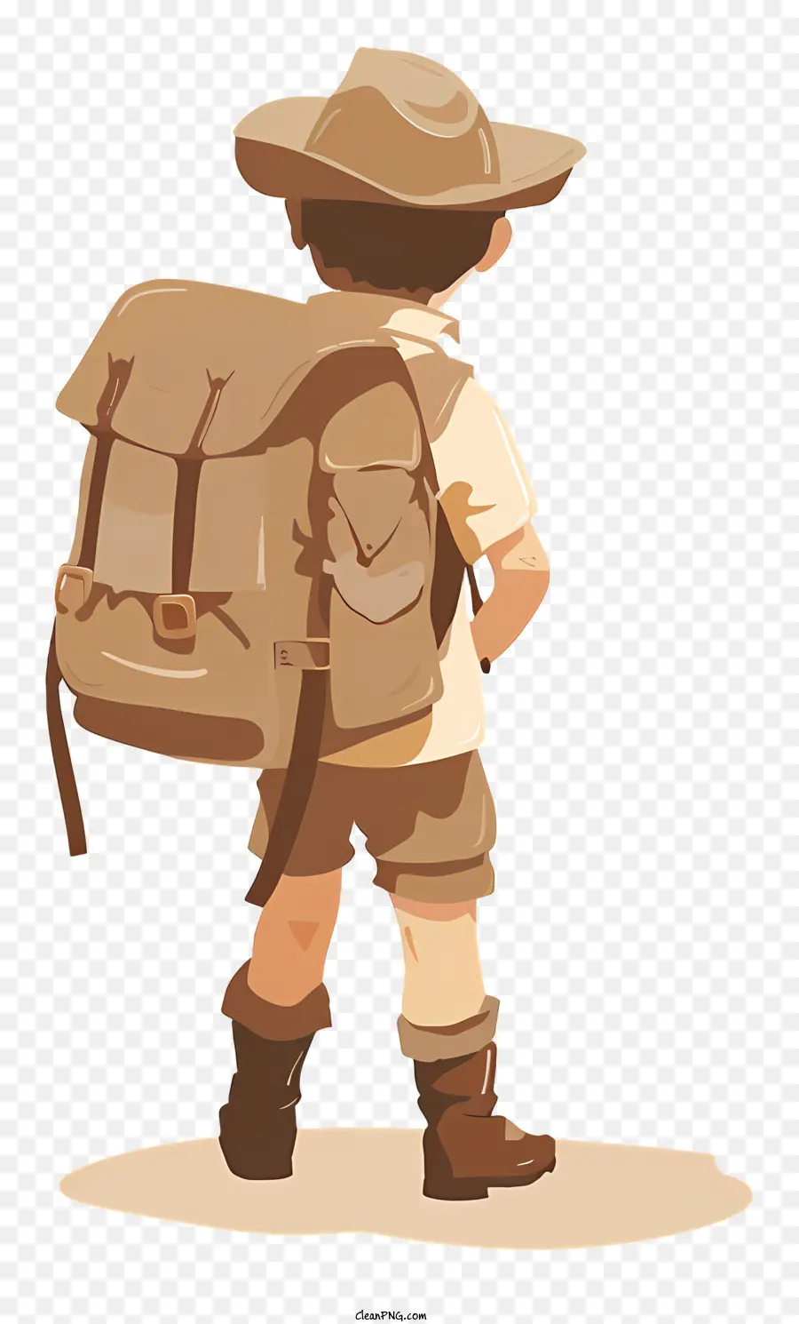 El Escultismo，Mochila PNG