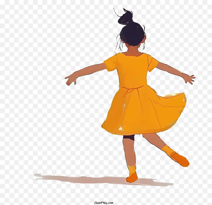 Girl Ballet Bailando，Niña PNG