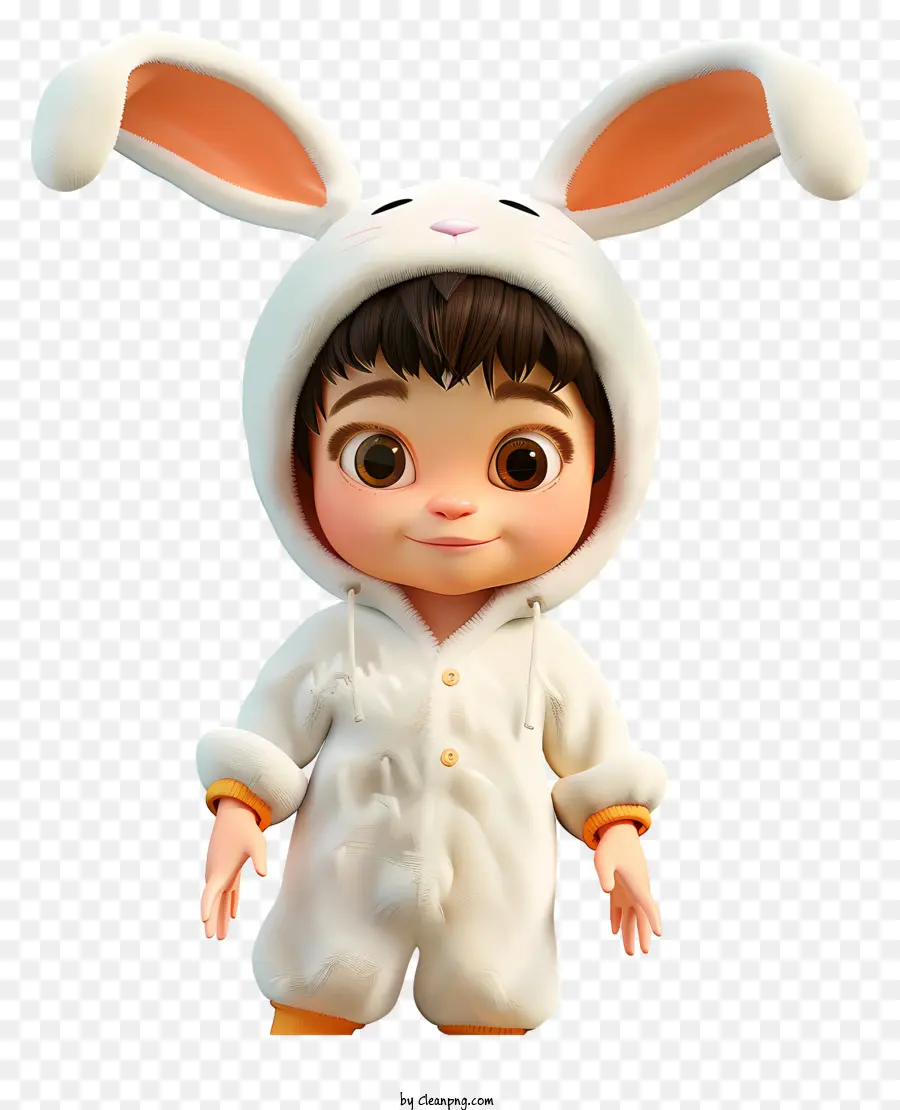 Kid，Traje De Conejito De Pascua PNG