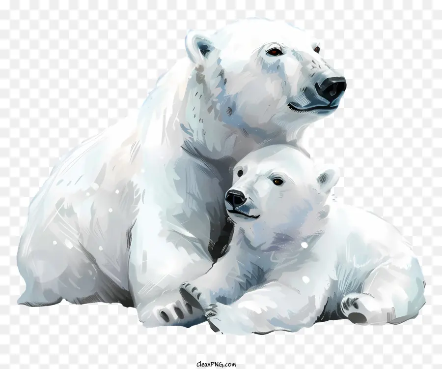 Internacional El Día Del Oso Polar，Los Osos Polares PNG
