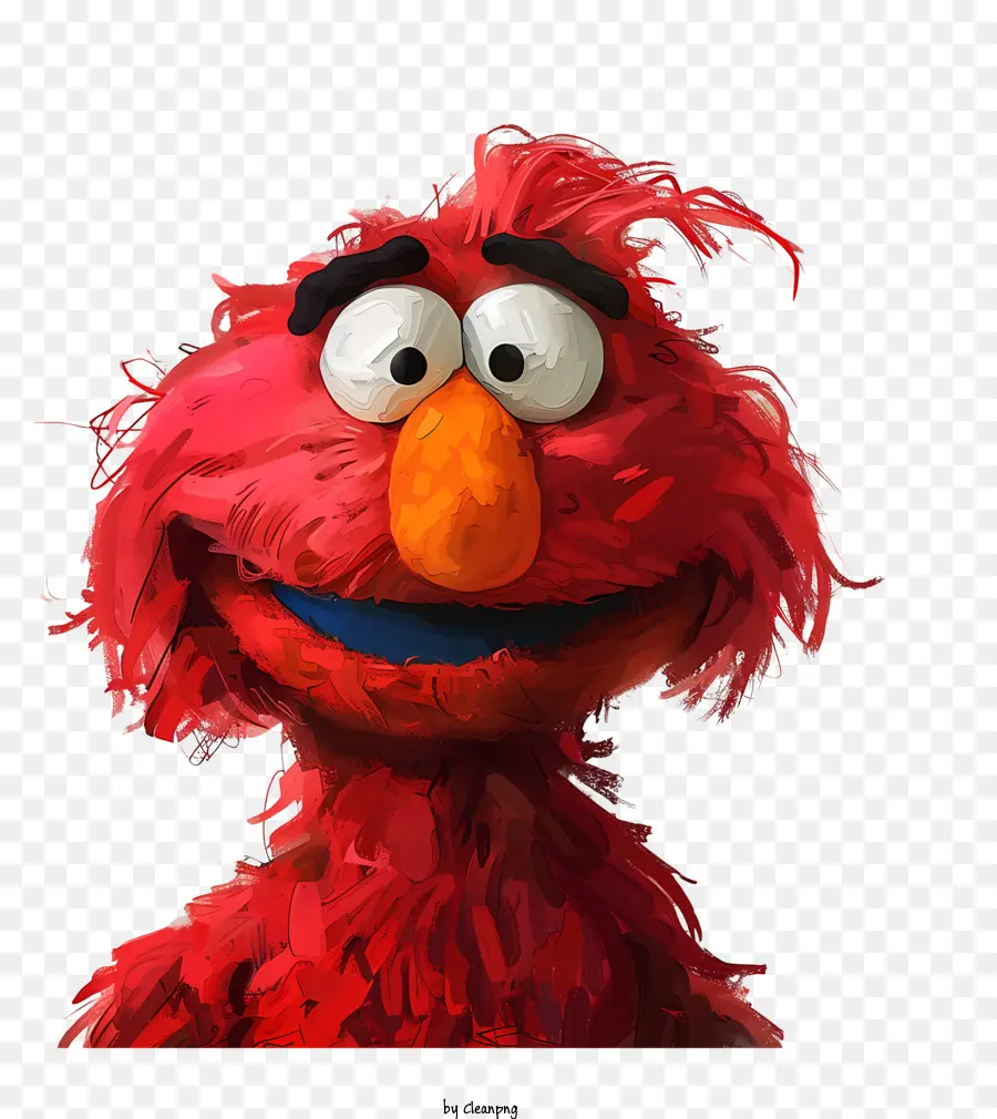 Elmo，Monstruo Rojo PNG