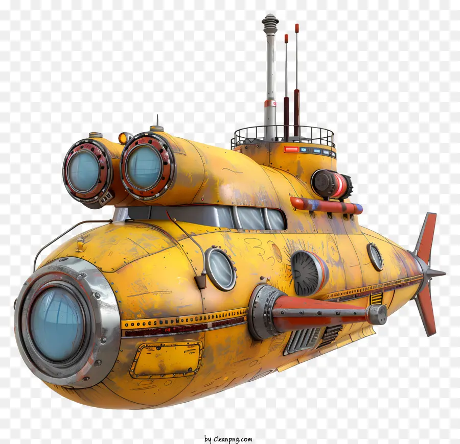 Submarino Día，Submarino Amarillo PNG