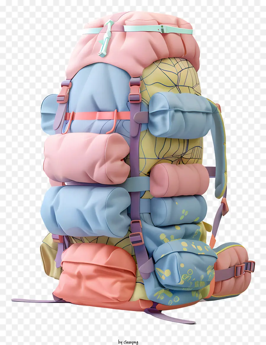 Mochila De Camping，Mochila PNG