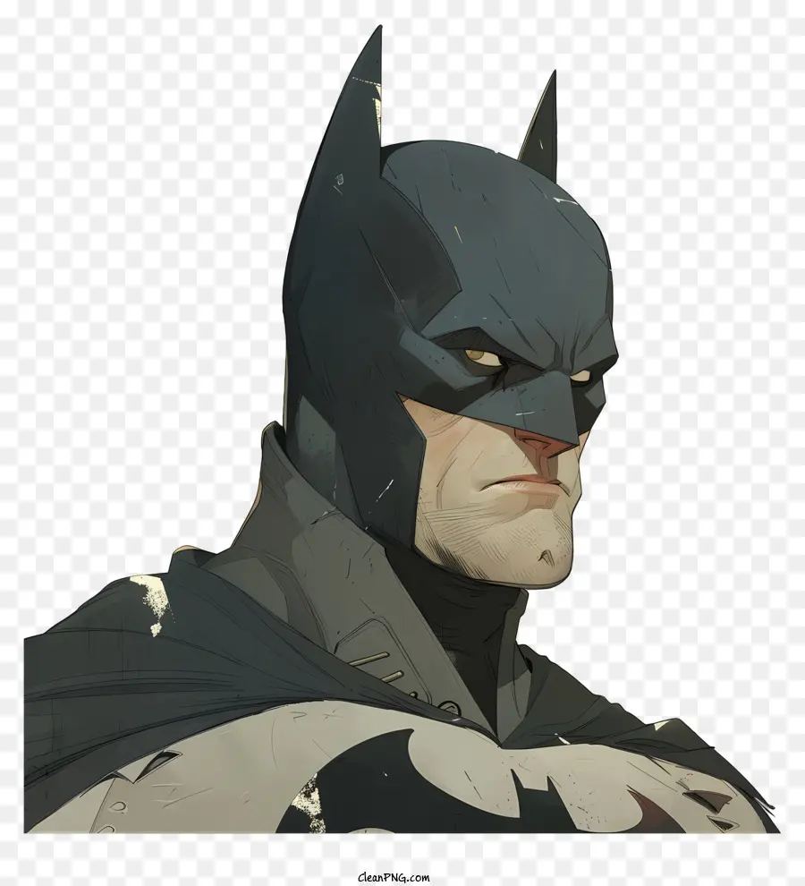 Batman，Sudadera Gris Oscuro PNG