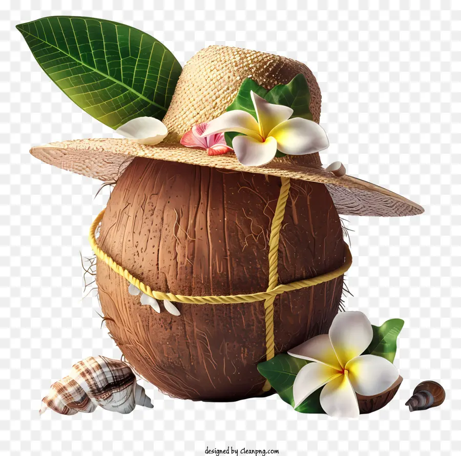 Verano De Coco，Coco Con Sombrero PNG